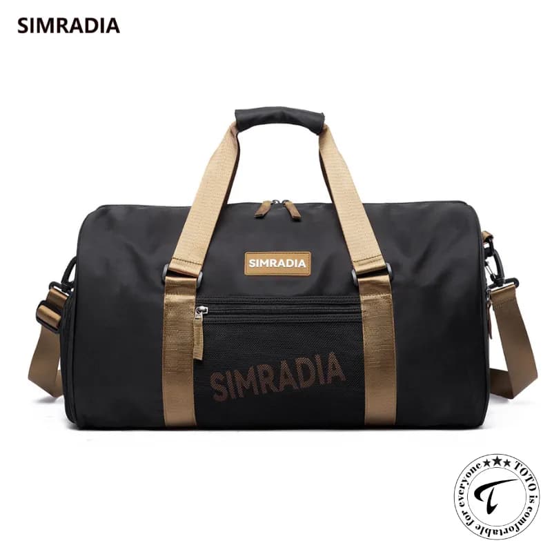SIMRADIA 6027 Gym, Travel & Duffle Bag – Perfect for Gym, Fitness, Outdoor & Travel Use